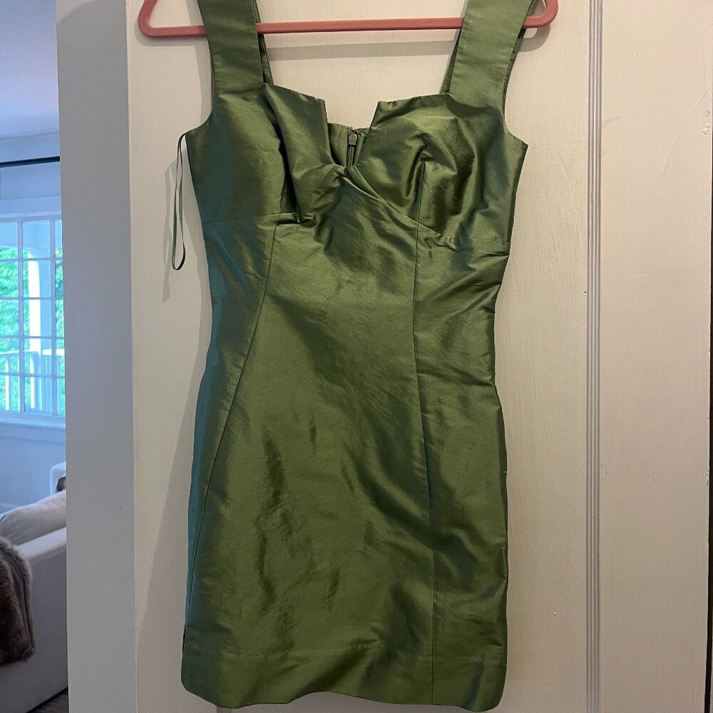 Cult Gaia Marizia Mini Dress GREEN